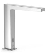 Grifo electrónico para lavabo de baño con acabado cromado Slim Tres