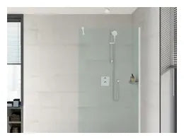 Grifo empotrable para baño o ducha de latón con acabado cromado T-200 Roca 1