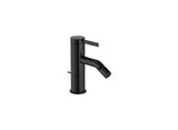 Grifo monocomando para bidé con desagüe automático acabado negro titanio Ona Roca