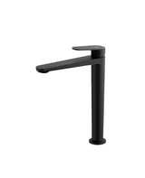 Robinet mitigeur haut pour lavabo avec cartouche céramique et finition noir mat Fine Källa
