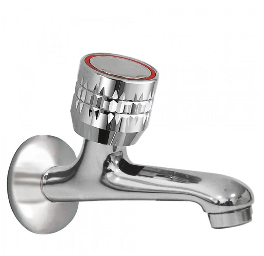 Grifo monomando de agua caliente para empotrar con acabado cromado Cocina Basic TRES 0