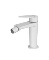 Grifo monomando de bidet con cartucho cerámico acabado blanco mate de Fine Källa