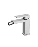 Grifo monomando de bidet con cartucho cerámico de 26 mm, acabado cromado de latón Kubic Källa