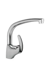 Grifo monomando de latón con acabado en cromo para fregadero Cocina Basic TRES