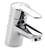 Grifo monomando de lavabo con desagüe automático con acabado cromado Victoria Roca
