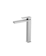 Robinet mitigeur de lavabo haut avec cartouche céramique et finition chromée Kalla Kubic
