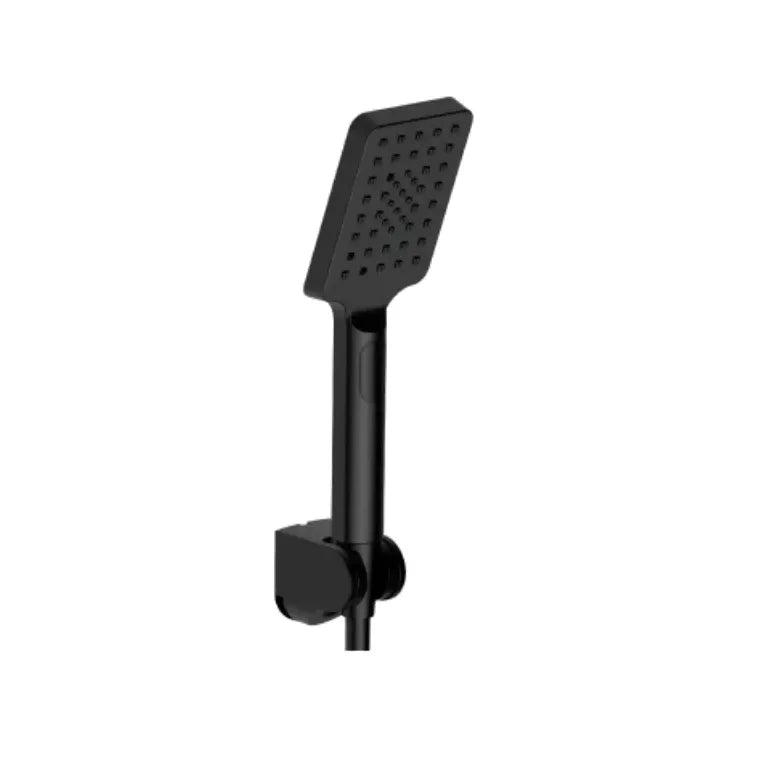 Grifo monomando para bañera y ducha de latón con acabado negro mate de Kubic Källa 2