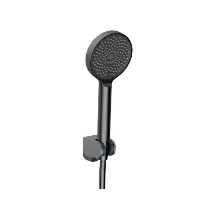 Grifo monomando para bañera y ducha en latón con acabado negro mate de Fine Källa 1