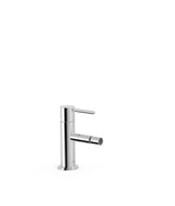Grifo monomando para bidé con desagüe automático acabado cromado Max Tres