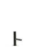 Grifo monomando para bidé con rótula orientable en negro metalizado Study Tres