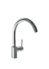 Grifo monomando para fregadero con caño curvo y difusor ajustable, latón con acabado cromado Max TRES