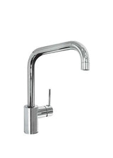 Grifo monomando para fregadero con caño en U vertical de latón con acabado cromado Max TRES