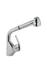 Grifo monomando para fregadero con caño largo y rociador extraíble Cocina Basic TRES