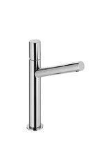 Grifo monomando para lavabo con caño de latón y acabado cromado Max Tres