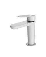 Robinet mitigeur pour lavabo avec cartouche céramique de 26 mm finition blanc mat Fine Källa