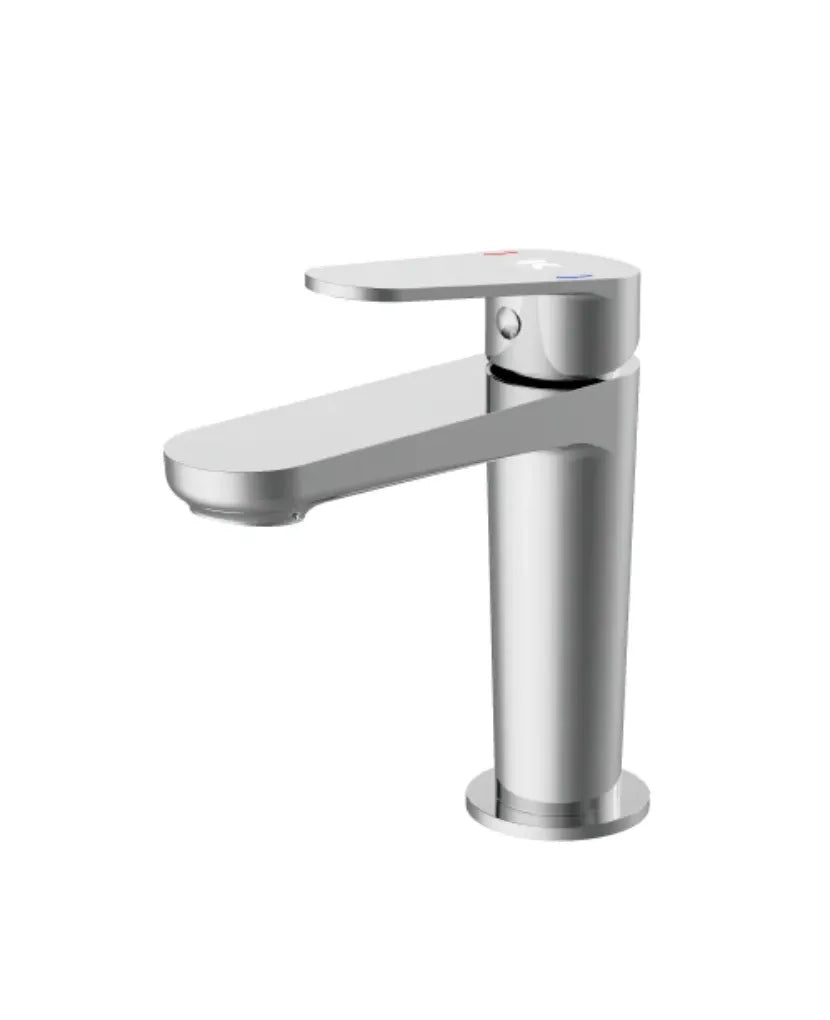 Grifo monomando para lavabo con cartucho cerámico y acabado cromado Fine Källa 0