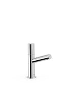 Grifo monomando para lavabo con desagüe automático en acabado cromado MAX Tres