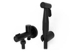 Faucet bidet tap complete with reinforced hose matte black finish Hygienic Källa