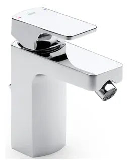 Grifo para bidet con desagüe automático y acabado cromado Roca 0