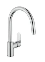 Grifo para cocina monomando con caño alto giratorio acabado cromado Victoria Plus Roca