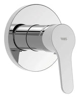 Grifo para ducha monomando empotrado de instalación acabado cromado Base Tres