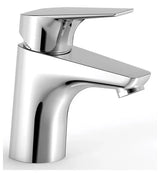 Grifo para lavabo con monomando de acabado cromado Canigó Tres
