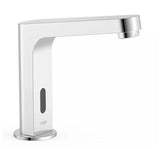 Grifo para lavabo electrónico de latón con acabado cromado Tempo Basic TRES