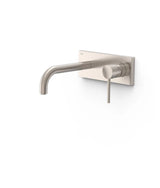 Grifo para lavabo monomando con cuerpo empotrado de acero Study Tres