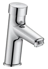 Grifo temporizado de repisa con acabado cromado y control de temperatura ECO S ROCA