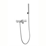 Grifo termostático de ducha y bañera cromado maneta luxury Birim de Valaz