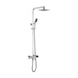 IMEX FIYI BDF016-B Barre de douche et de baignoire extractible à levier unique en laiton avec finition chrome fiyi