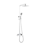Extendable single lever shower bar stainless steel with chrome finish Pisa by Imex