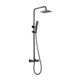 Imex Art Thermostatic Stainless Steel Shower Bar Matt Black