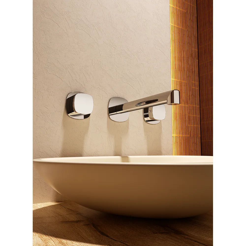 Plano o detalle técnico de Bimando empotrado lavabo Toscana negro mate Imex (vista 3)