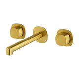 Bimando empotrado lavabo Toscana oro cepillado Imex