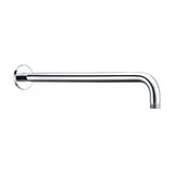 Round shower arm 37.5 cm brass chrome finish by Imex