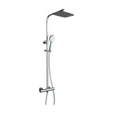 Thermostatic shower column with chrome plated brass mixer Praga by Imex