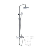 Extendable shower column modern chrome finish Nassau by Imex