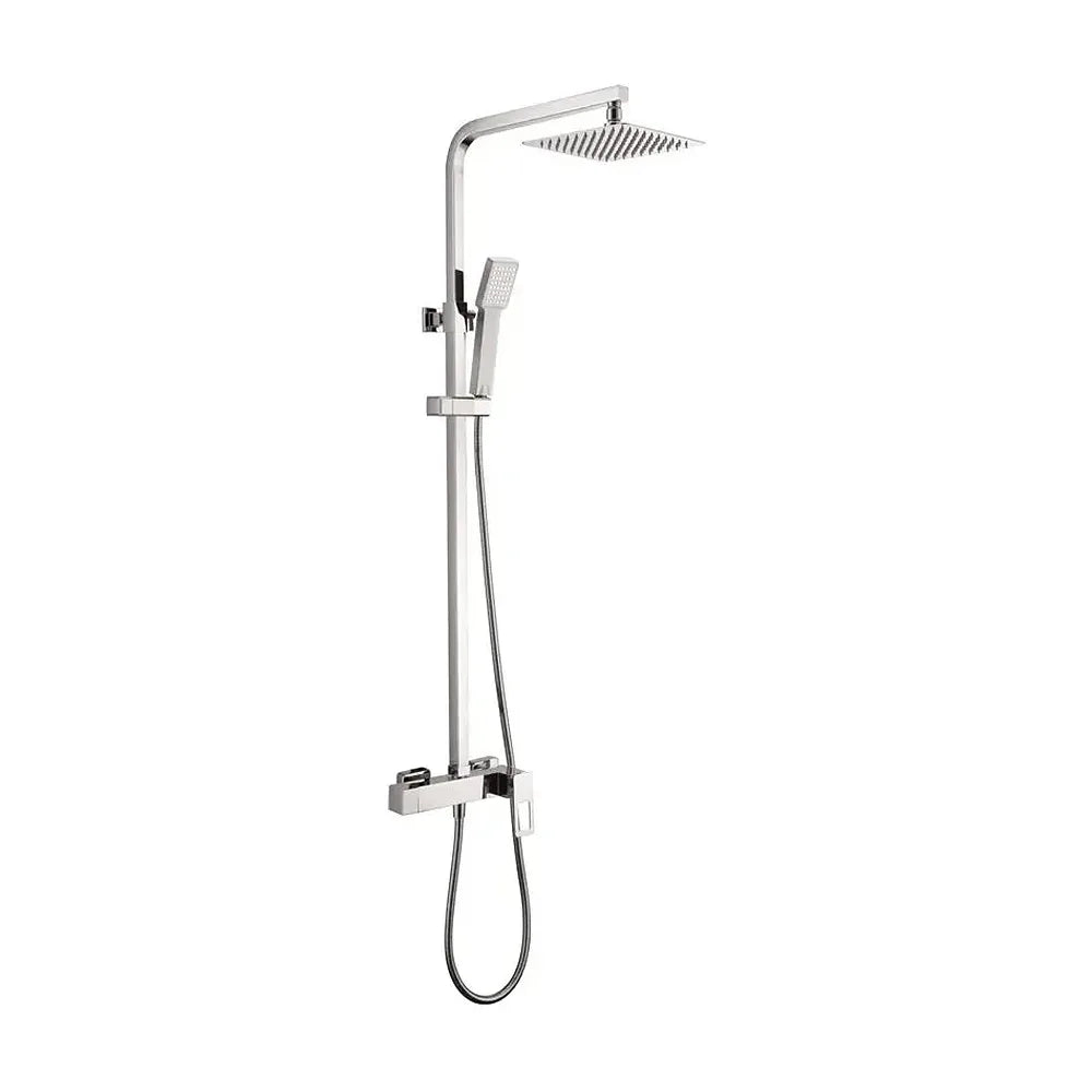 Columna de ducha con una barra de acero inoxidable de acabado cromado Suecia de Imex Imex