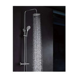 Colonne de douche thermostatique au design moderne finition chromée Creta Imex