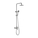 IMEX URAL BDG040/NQ colonne de douche moderne avec mitigeur monocommande en nickel brossé ural