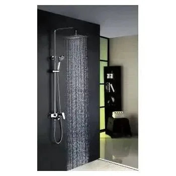 Vista principal de Columna para baño y ducha con un diseño moderno y un acabado cromado de Imex