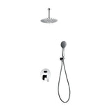 Ensemble de douche encastré mitigeur finition chromé Bruxelles Imex