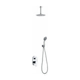 Wall mounted shower set modern design chrome finish mónaco Oslo by Imex