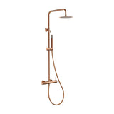 Ensemble de douche monocommande Bless or rose brossé Imex