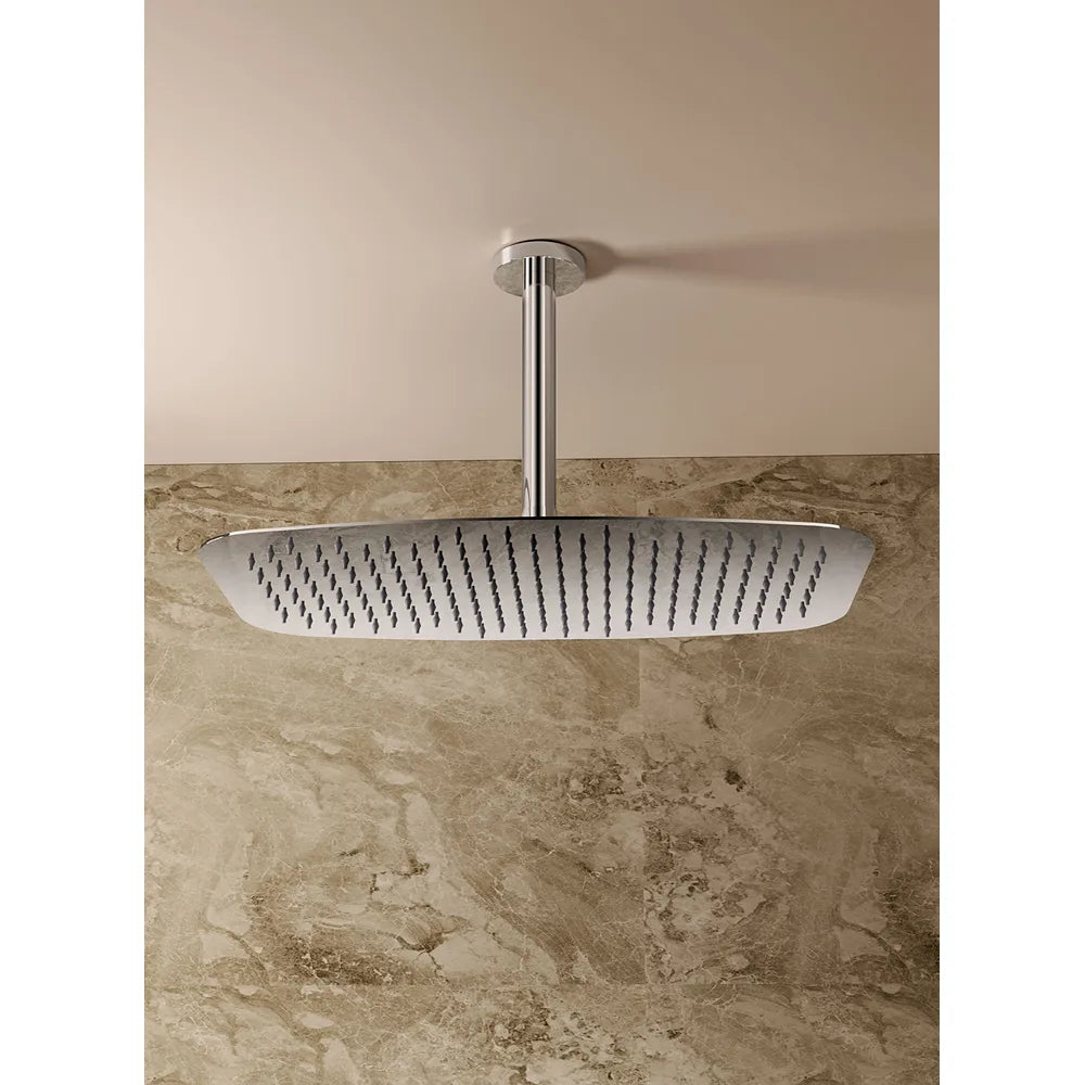 Plano o detalle técnico de Conjunto ducha monomando empotrado Arezzo black gun metal Imex (vista 4)