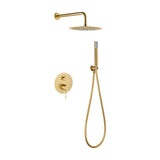 Conjunto Ducha Monomando Empotrado Bless Oro Cepillado Imex