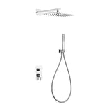 Conjunto Ducha Monomando Empotrado Firenze Cromo Imex