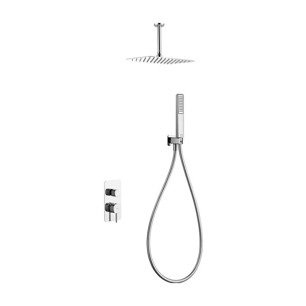 Conjunto ducha monomando empotrado Sassari cromo Imex Imex