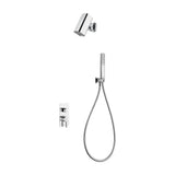 Conjunto Ducha Monomando Empotrado Toscana Con Rociador Tube Imex Cromo